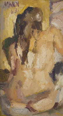 Seated Nude, Oil, 1963