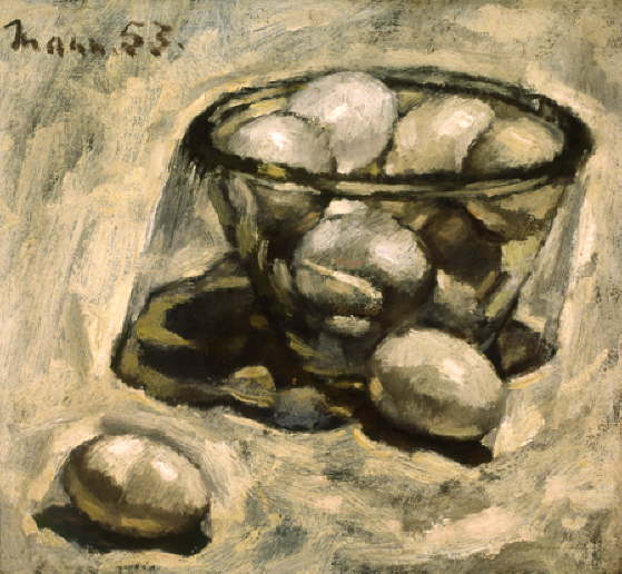 Pyrex Bowl with Eggs, 1953