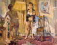 Self Portrait with double Nude, 1965