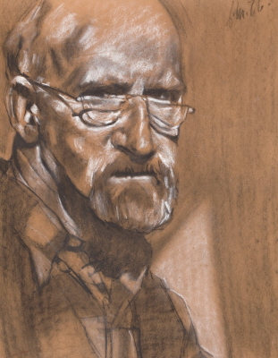 Self-Portrait with Glasses, 1976
