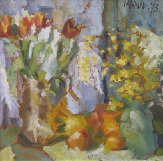 Tulips, Mimosa and Oranges 1973 