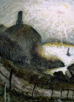 CYRIL MANN (British 1911-1980) Lake, Canada c.1929