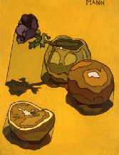 Grapefruit and Pansy