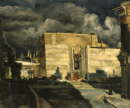 Sunlit Building, Shoreditch, c1950