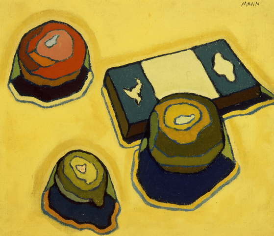 Pelican Book and Fruit, c1955