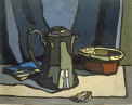 Pewter Jug and Butter Dish, c1955