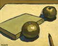 Book, Fruit and Pencil, c1953 