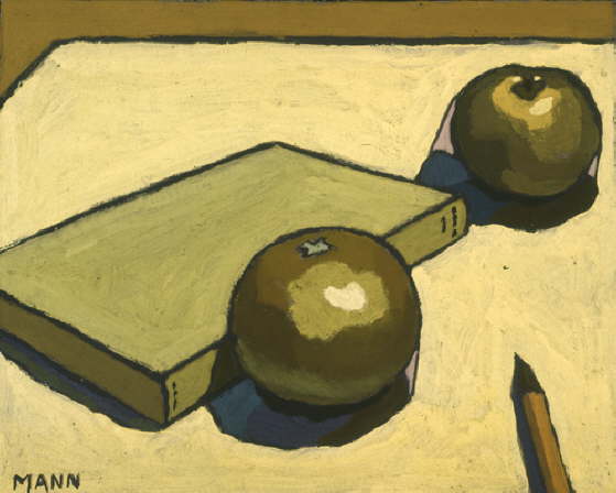 Book, Fruit and Pencil, c1953 