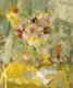 Sunlit Flowers with Candle 1974 