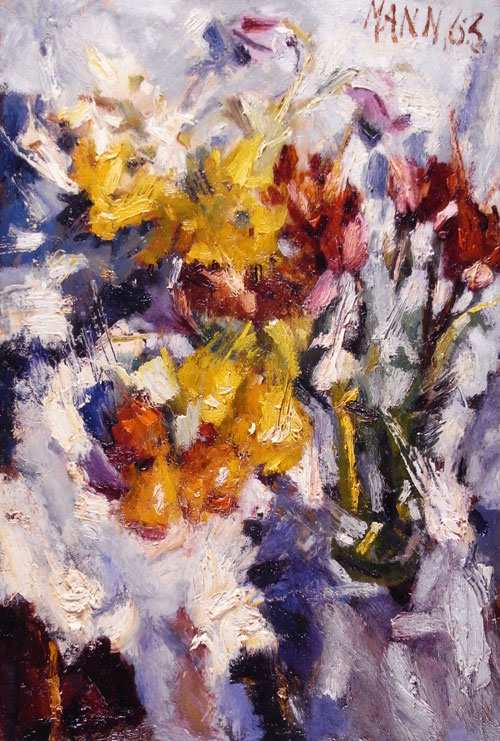 tulips and daffodils